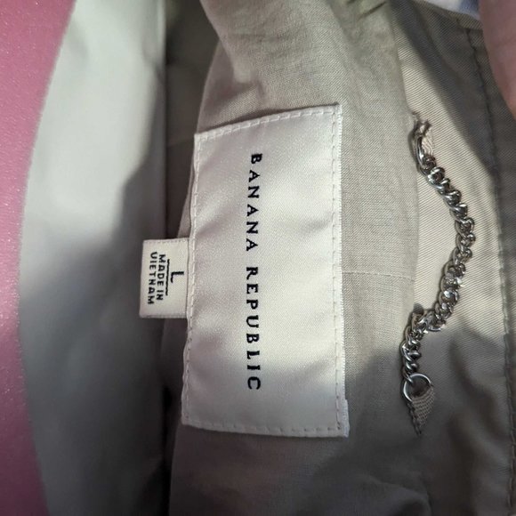 💖HP💖 Banana Republic Water Resistant Trench Coat - Picture 4 of 7
